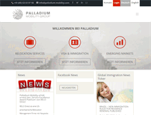 Tablet Screenshot of palladium-mobility.com